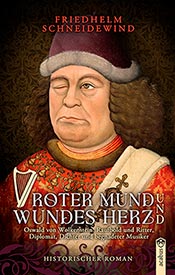 Cover von »Roter Mund und wundes Herz« – Link zur Seite des Verlages zum Roman